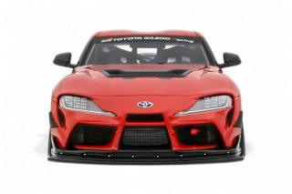 TOYOTA SUPRA GT4 100 EDITION PLASMA ORANGE 2023  OttO mobile 1:18 Resinemodell (Türen, Motorhaube... nicht zu öffnen!)
