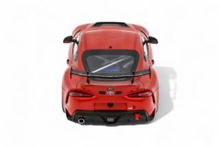 TOYOTA SUPRA GT4 100 EDITION PLASMA ORANGE 2023  OttO mobile 1:18 Resinemodell (Türen, Motorhaube... nicht zu öffnen!)