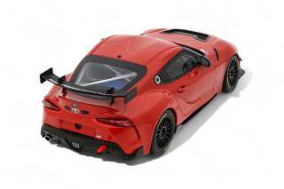 TOYOTA SUPRA GT4 100 EDITION PLASMA ORANGE 2023  OttO mobile 1:18 Resinemodell (Türen, Motorhaube... nicht zu öffnen!)