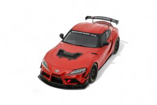 TOYOTA SUPRA GT4 100 EDITION PLASMA ORANGE 2023  OttO mobile 1:18 Resinemodell (Türen, Motorhaube... nicht zu öffnen!)