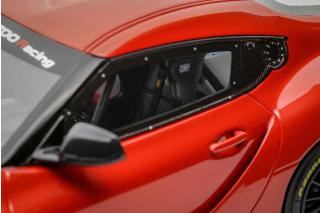 TOYOTA SUPRA GT4 100 EDITION PLASMA ORANGE 2023  OttO mobile 1:18 Resinemodell (Türen, Motorhaube... nicht zu öffnen!)