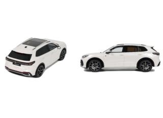 VOLKSWAGEN VW TIGUAN E TSI R-LINE ORYX WHITE PEARL L0K1 2024 OttO mobile 1:18 Resinemodell (Türen, Motorhaube... nicht zu öffnen!)
