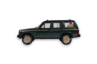 Jeep Cherokee XJ Limited Dark Hunter Green 1995 OttO mobile 1:18 Resinemodell (Türen, Motorhaube... nicht zu öffnen!)