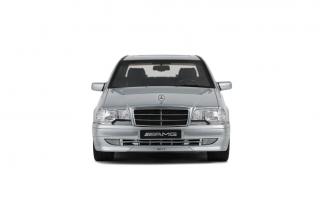 Mercedes-Benz C36 AMG W202 1990 Brilliant Silver OttO mobile 1:18 Resinemodell (Türen, Motorhaube... nicht zu öffnen!)