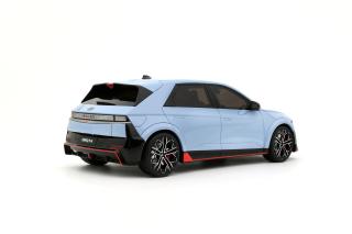 HYUNDAI IONIQ 5 N PERFORMANCE BLUE 2023 OttO mobile 1:18 Resinemodell (Türen, Motorhaube... nicht zu öffnen!)