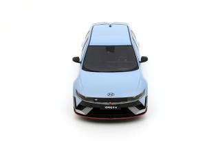 HYUNDAI IONIQ 5 N PERFORMANCE BLUE 2023 OttO mobile 1:18 Resinemodell (Türen, Motorhaube... nicht zu öffnen!)