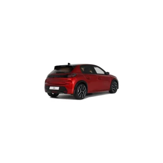 Peugeot 208 GT Hybrid Red Elixir 2024 OttO mobile 1:18 Resinemodell (Türen, Motorhaube... nicht zu öffnen!)
