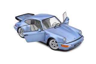 Porsche 911 (964) Turbo 1990 blau S1803408 Solido 1:18 Metallmodell