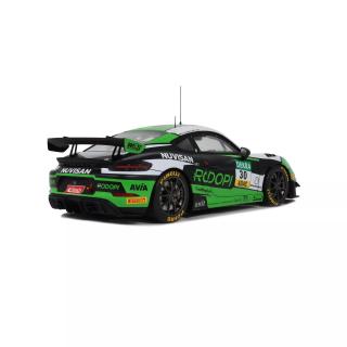 Porsche Cayman 718 GT4 RS Clubsport ADAC GT4 2023 Max Kronberg / Hendrik StillOttO mobile 1:18 Resinemodell (Türen, Motorhaube... nicht zu öffnen!)