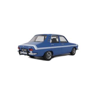 Renault 12 Gordini Blue 418 1972 OttO mobile 1:12 Resinemodell (Türen, Motorhaube... nicht zu öffnen!)