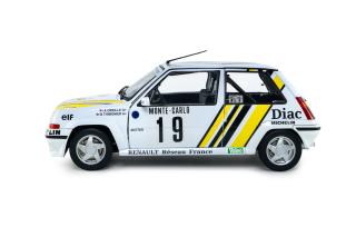 Renault 5 GT TURBO MK2 – RALLYE MONTE-CARLO – 1989 – #19 A.OREILLE/G.THIMONIE S1810006 Solido 1:18 Metallmodell