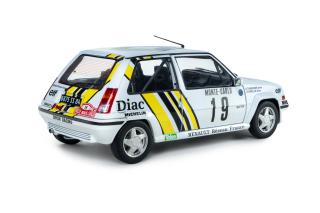 Renault 5 GT TURBO MK2 – RALLYE MONTE-CARLO – 1989 – #19 A.OREILLE/G.THIMONIE S1810006 Solido 1:18 Metallmodell