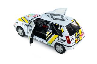 Renault 5 GT TURBO MK2 – RALLYE MONTE-CARLO – 1989 – #19 A.OREILLE/G.THIMONIE S1810006 Solido 1:18 Metallmodell
