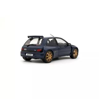 Renault Clio Williams Maxi \"Kit Car\" Blue Sport 1995 OttO mobile Project Cars 1:18 Resinemodell (Türen, Motorhaube... nicht zu öffnen!)