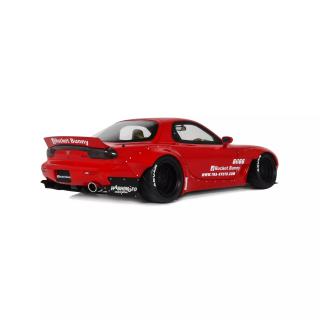 ROCKET BUNNY AERO (V1) MAZDA RX7 (FD3S) RED 2015 Otto Project Car OttO mobile 1:18 Resinemodell (Türen, Motorhaube... nicht zu öffnen!)