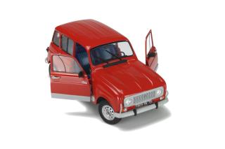 RENAULT 4L CLAN – ROT – 1978 S1800102 Solido 1:18 Metallmodell