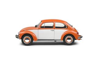 VOLKSWAGEN VW Käfer (Beetle) 1303 – BI-COLOR ORANGE – 1974 Solido 1:18 Metallmodell