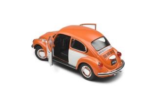 VOLKSWAGEN VW Käfer (Beetle) 1303 – BI-COLOR ORANGE – 1974 Solido 1:18 Metallmodell