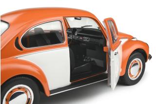 VOLKSWAGEN VW Käfer (Beetle) 1303 – BI-COLOR ORANGE – 1974 Solido 1:18 Metallmodell