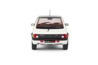 PEUGEOT 205 GTI – weiß – 1988 Solido 1:18 Metallmodell