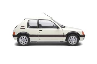 PEUGEOT 205 GTI – weiß – 1988 Solido 1:18 Metallmodell