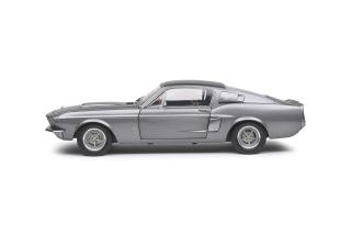 Ford Shelby Mustang GT500 – GREY & BLACK STRIPES – 1967 S1802905 Solido 1:18 Metallmodell