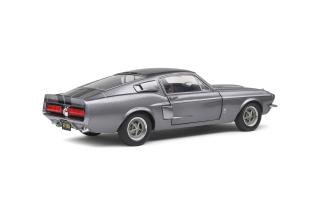 Ford Shelby Mustang GT500 – GREY & BLACK STRIPES – 1967 S1802905 Solido 1:18 Metallmodell