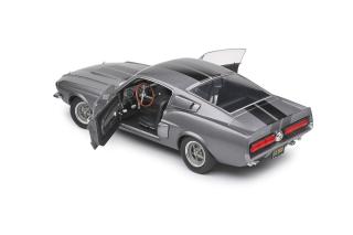 Ford Shelby Mustang GT500 – GREY & BLACK STRIPES – 1967 S1802905 Solido 1:18 Metallmodell