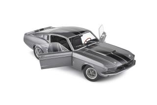 Ford Shelby Mustang GT500 – GREY & BLACK STRIPES – 1967 S1802905 Solido 1:18 Metallmodell