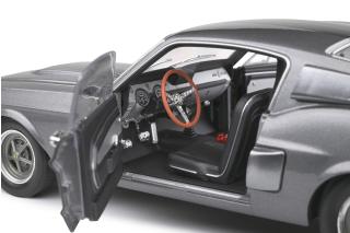 Ford Shelby Mustang GT500 – GREY & BLACK STRIPES – 1967 S1802905 Solido 1:18 Metallmodell
