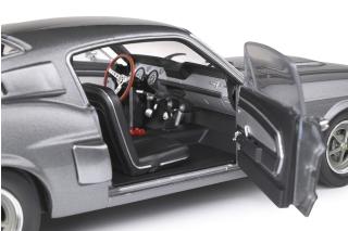 Ford Shelby Mustang GT500 – GREY & BLACK STRIPES – 1967 S1802905 Solido 1:18 Metallmodell