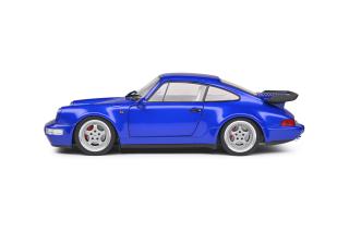 PORSCHE 911 (964) TURBO 3.6 - Blau – ELECTRIC BLUE – 1990 Ref : S1803405 Solido 1:18 Metallmodell