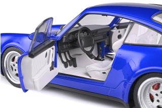 PORSCHE 911 (964) TURBO 3.6 - Blau – ELECTRIC BLUE – 1990 Ref : S1803405 Solido 1:18 Metallmodell