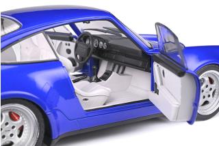 PORSCHE 911 (964) TURBO 3.6 - Blau – ELECTRIC BLUE – 1990 Ref : S1803405 Solido 1:18 Metallmodell