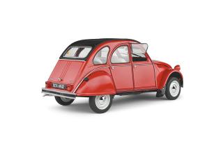 CITROËN 2 CV 6 - ROT – ROUGE – 1982 Solido 1:18 Metallmodell
