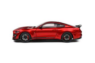 Ford Shelby Mustang Shelby GT500KR – Red / Black Stripes – 2023 S1805914 Solido 1:18 Metallmodell
