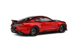 Ford Shelby Mustang Shelby GT500KR – Red / Black Stripes – 2023 S1805914 Solido 1:18 Metallmodell