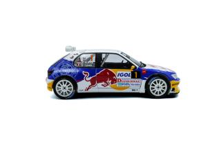 Peugeot 306 Maxi #1 Rallye du Var 2017 Loeb/Elena S1808308 Solido 1:18 Metallmodell
