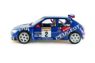 Peugeot 306 Maxi #2 Jaime Azcona / Julius Billmaier Rally de Aviles 1997 S1808309 Solido 1:18 Metallmodell