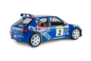 Peugeot 306 Maxi #2 Jaime Azcona / Julius Billmaier Rally de Aviles 1997 S1808309 Solido 1:18 Metallmodell