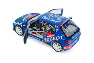 Peugeot 306 Maxi #2 Jaime Azcona / Julius Billmaier Rally de Aviles 1997 S1808309 Solido 1:18 Metallmodell
