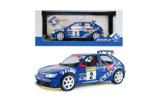 Peugeot 306 Maxi #2 Jaime Azcona / Julius Billmaier Rally de Aviles 1997 S1808309 Solido 1:18 Metallmodell