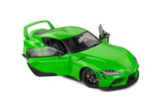Toyota GR SUPRA SOLIDO WORKS – WASABI CUSTOM –  Grün 2023 Solido 1:18 Metallmodell