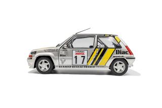 Renault 5 GT Turbo MK2 No 17 A Oreille Tour de Corse 1989  S1810005 Solido 1:18 Metallmodell