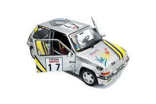 Renault 5 GT Turbo MK2 No 17 A Oreille Tour de Corse 1989  S1810005 Solido 1:18 Metallmodell