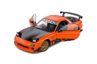 Mazda RX7 FD3RS SOLIDO WORKS Orange – 1999 S1810604 Solido 1:18 Metallmodell