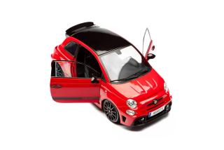 Fiat F595 Abarth SOLIDO WORKS – RED SOLIDO WORKS – 2023 Solido 1:18 Metallmodell