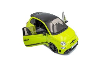 Fiat F595 Abarth 2023 Verde Adrenalina S1811307 Solido 1:18 Metallmodell