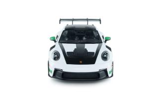 Porsche 911 GT3 RS weiß/grün – TRIBUTE TO CARRERA RS PACKAGE – 2024 S1812107 Solido 1:18 Metallmodell