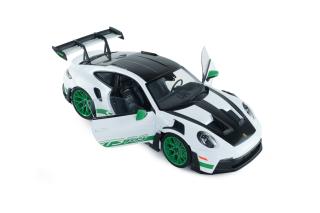 Porsche 911 GT3 RS weiß/grün – TRIBUTE TO CARRERA RS PACKAGE – 2024 S1812107 Solido 1:18 Metallmodell